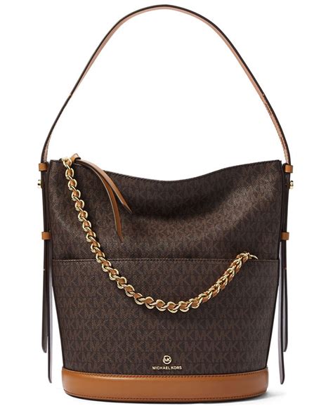 michael michael kors reese signature shoulder bag|Michael Kors shoulder bags outlet.